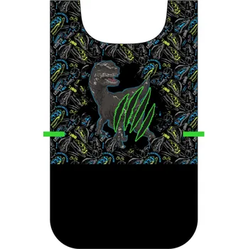 Pracovní zástěra Zástěrka na výtvarnou výchovu (pončo) - OXY GO Dino