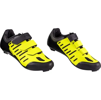 Pánské cyklistické tretry Tretry FORCE ROAD LASH fluo-černé 36