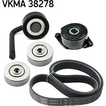 Sada žebrovaných klínových řemenů SKF VKMA 38278
