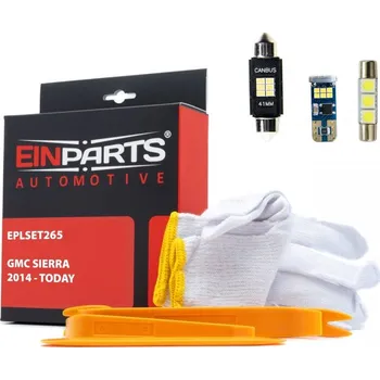 Osvětlení interiéru vozidel Sada LED žárovek do interiéru GMC Sierra (2014-DODNES)