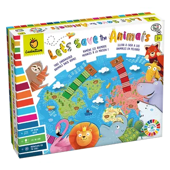 Desková hra Ludattica - Hra pro nejmenší - Zachraňme zvířátka
