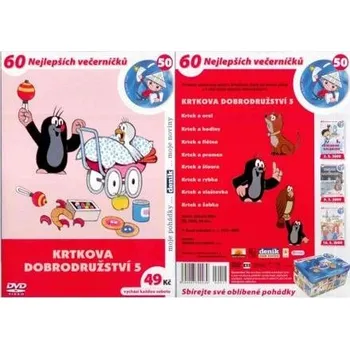 plyšák DVD - Krtkova dobrodružství 5