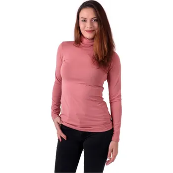 Dámské tričko Dámský rolák Alena, starorůžový S/M