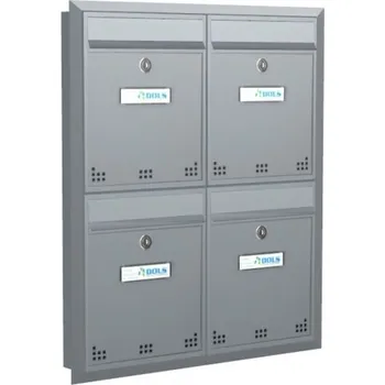 Poštovní schránka Sestava schránek pro zazdění H-011 Komfort