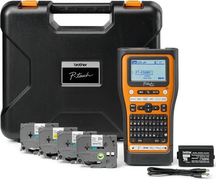 BROTHER PT-E560BTSP + kufr + 4 pásky