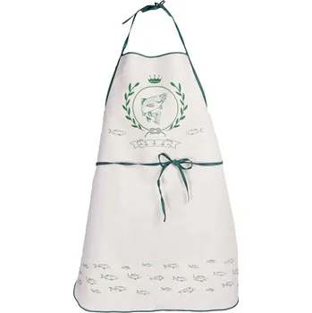 Kuchyňská zástěra Forbyt Zástěra kuchyňská, Královská ryba, zelená