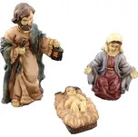 AMADEA Figurky do betlémů - Svatá rodina 7,5 cm