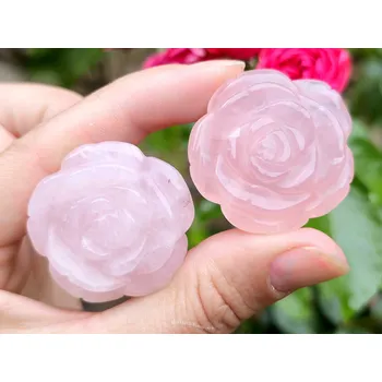 Přírodní kámen Růže z růženínu broušená cca 35mm