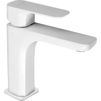 Vodovodní baterie SPY stojánková umyvadlová baterie bez výpusti, bílá mat