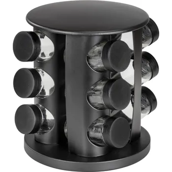 Wenko Otočný organizér na koření BRUNA, 12 dóz