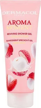 Sprchový gel Dermacol Aroma Moment Reviving Shower Gel Loving Lychee sprchový gel líbezné liči 250 ml