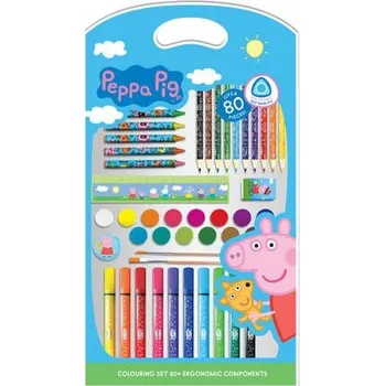 Figurka JIRI MODELS Vše pro vybarvování Peppa Pig