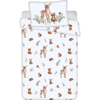 Povlečení Bavlněné povlečení Lesní zvířátka baby