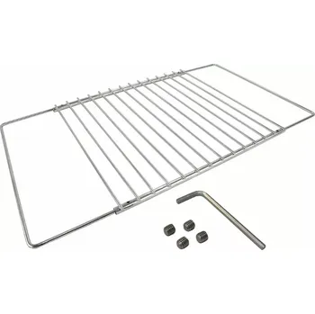 Plech na pečení Herzberg Cooking Herzberg HG-03213: Univerzální mřížka na pečení a nastavitelný podstavec do trouby