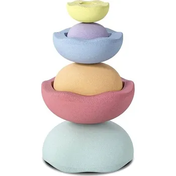 ostatní stavebnice Stapelstein Inside Raibow pastel 6 ks