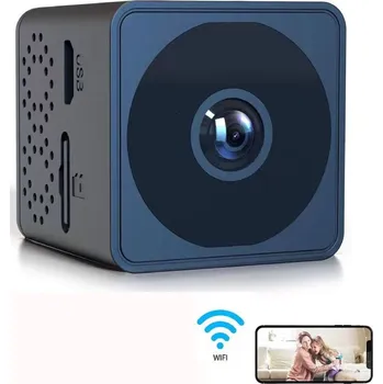 Bezpečnostní kamera WiFi mini kamera s SD rekordérem a IR LED přisvětlením HD1080P