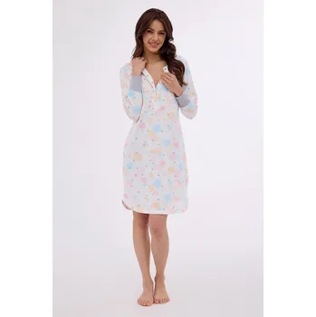 Dámská noční košile DR 777/381 STAR 3 růžová L