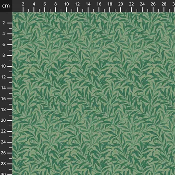 Free Spirit William Morris The Cotswold Holiday 030 zelená bavlněná látka