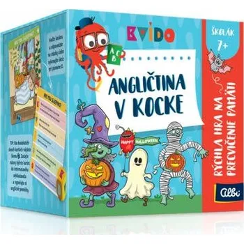 Desková hra Albi Kvído - Angličtina v kocke SK