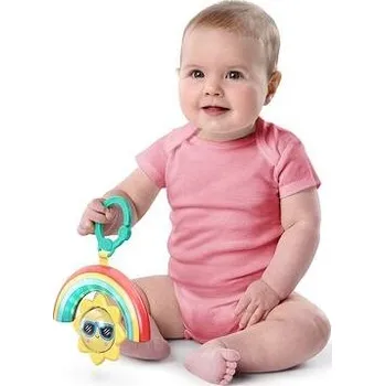 Hračka pro nejmenší Bright Starts Hračka na C kroužku hudební a světelná Rainbow