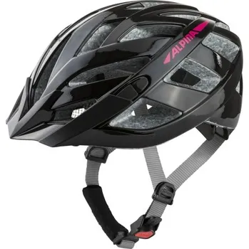 Cyklistická přilba dámská helma ALPINA Panoma 2.0 - Black-pink gloss, 56-59