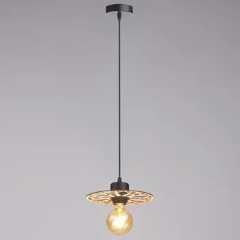 Lustr na lanku FALCO 1xE27/60W/230V pr. 20 cm béžová