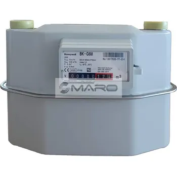 Honeywell Plynoměr membránový BK G6, rozteč 250 mm, Qmax=10 m³/h, 0,5 bar, 426000006