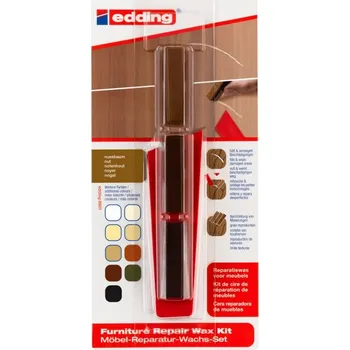 Opravný vosk "8901", na nábytek, ořech, EDDING