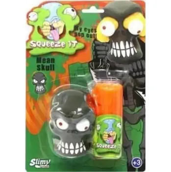 sliz Epee Slim se zombie hlavou, 80g slizu Mean Skull