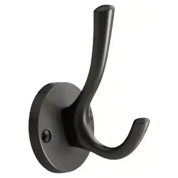 Věšák Nábytkový věšák dvojitý 105mm antracit (HKZ34A)