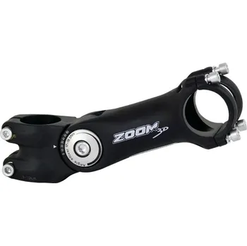 Představec na kolo Maxbike Představec stavitelný Zoom 31,8 černý mat Délka: 125 mm