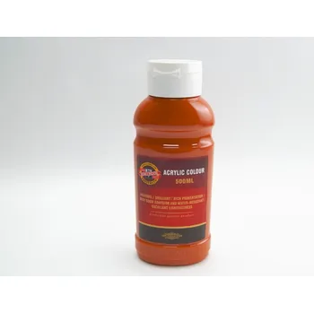 Vodová barva KOH-I-NOOR Akrylová barva 1627/0640 hněď světlá 500ml