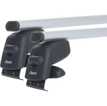 Střešní nosič / příčníky Atera - Škoda Octavia II (Typ 1Z) Combi (2004-2013) - rovná střecha / aluminium / pár