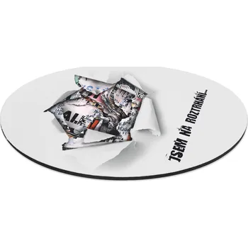 Gravírování Kulatá podložka pod myš s potiskem - více motivů