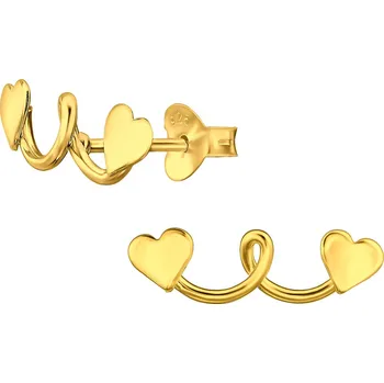 Hodinky Náušnice Bonore - Pozlacené Stříbro 925 167994