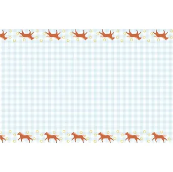 Jednorázový ubrus Papírový ubrus kreslení koně