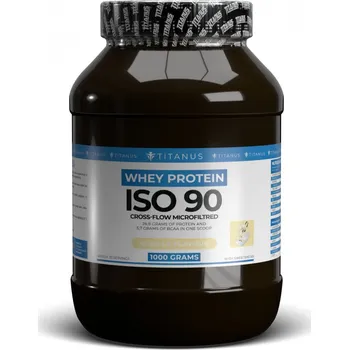 Protein TITANUS Whey Protein ISO 90 (1000 g) Vanilka
