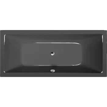 Vana KRYSTA obdélníková vana 180x80x39cm, šedá