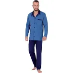 Pánské pyžamo Big Norbert 826/01 HOTBERG modrá 4XL