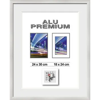 Fotorámeček Fotorámeček WR Duo alu, stříbrný 24x30cm