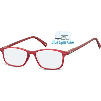 Brýle na čtení MONTANA EYEWEAR Slim dioptrické brýle na počítač BLF51B +1,50 Flex