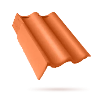 betonová krytina Bramac Max 7° P5 taška krajní pravá ebenově černá