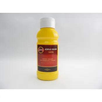 Výtvarná barva KOH-I-NOOR Akrylová barva 1627/0210 žluť tmavá 500ml