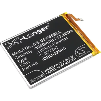 Baterie pro mobilní telefon Baterie Cameron Sino CS-DEP808SL za Doro DBU-3200A - neoriginální