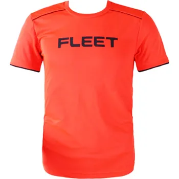 Pánské tričko FELET Unisex tričko Fleet H-41 Orange Velikost: L