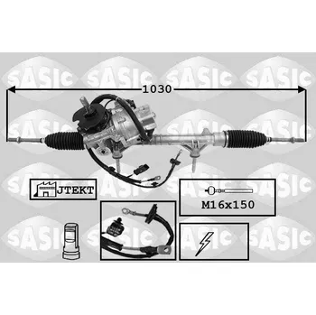 Posilovač řízení Řídicí mechanismus, , SASIC, 7170067