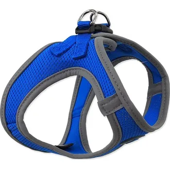 Postroj pro psa DOG FANTASY postroj puppy S modrý 36-41 cm