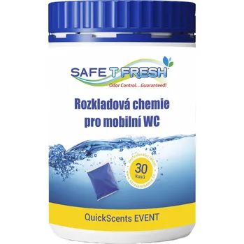 Chemické WC Safe T-Fresh WC Sáčky QuickScents Event Počet kusů: 30