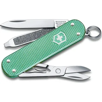 Bojový nůž VICTORINOX nůž kapesní CLASSIC SD ALOX 58mm MINTY MINT