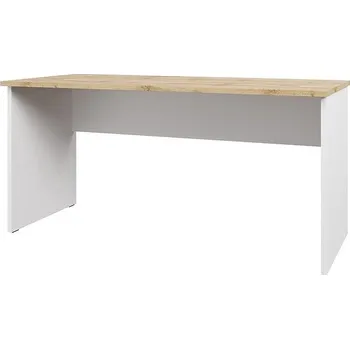 Psací stůl Nejlevnější nábytek Nejby Gianni, bílá / dub wotan